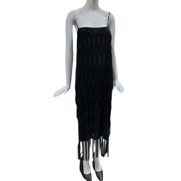 🔥NEW Zara Beaded & Fringe Dress - Picture 4 of 14